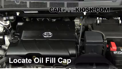 2011 Toyota Sienna XLE 3.5L V6 Oil Add Oil